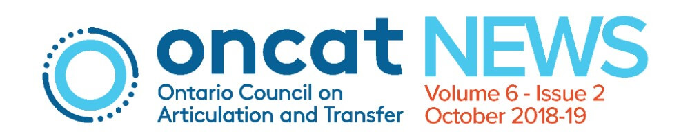 ONCAT News: Volume 6 - Issue 2, October 2018-19