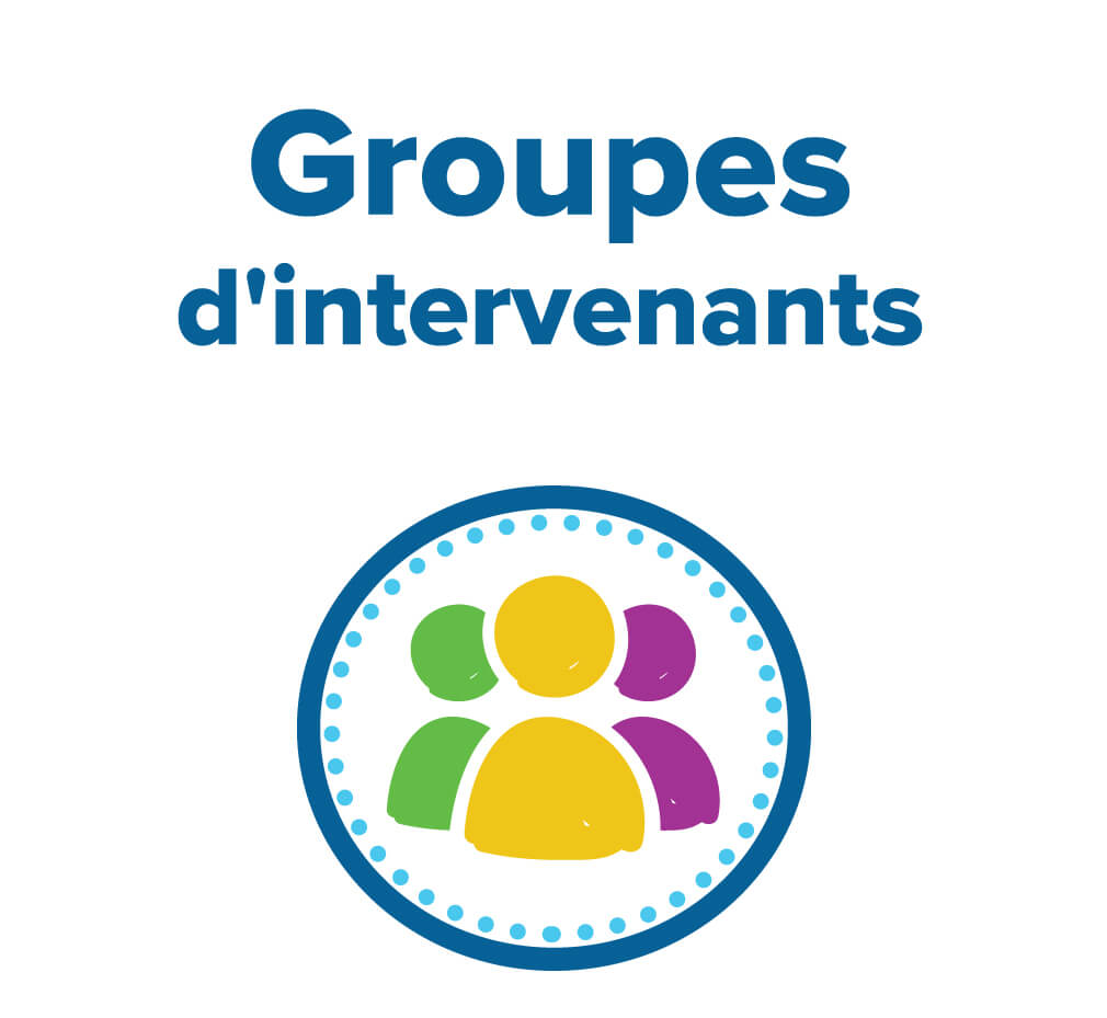 Image: Groupes d'intervenants