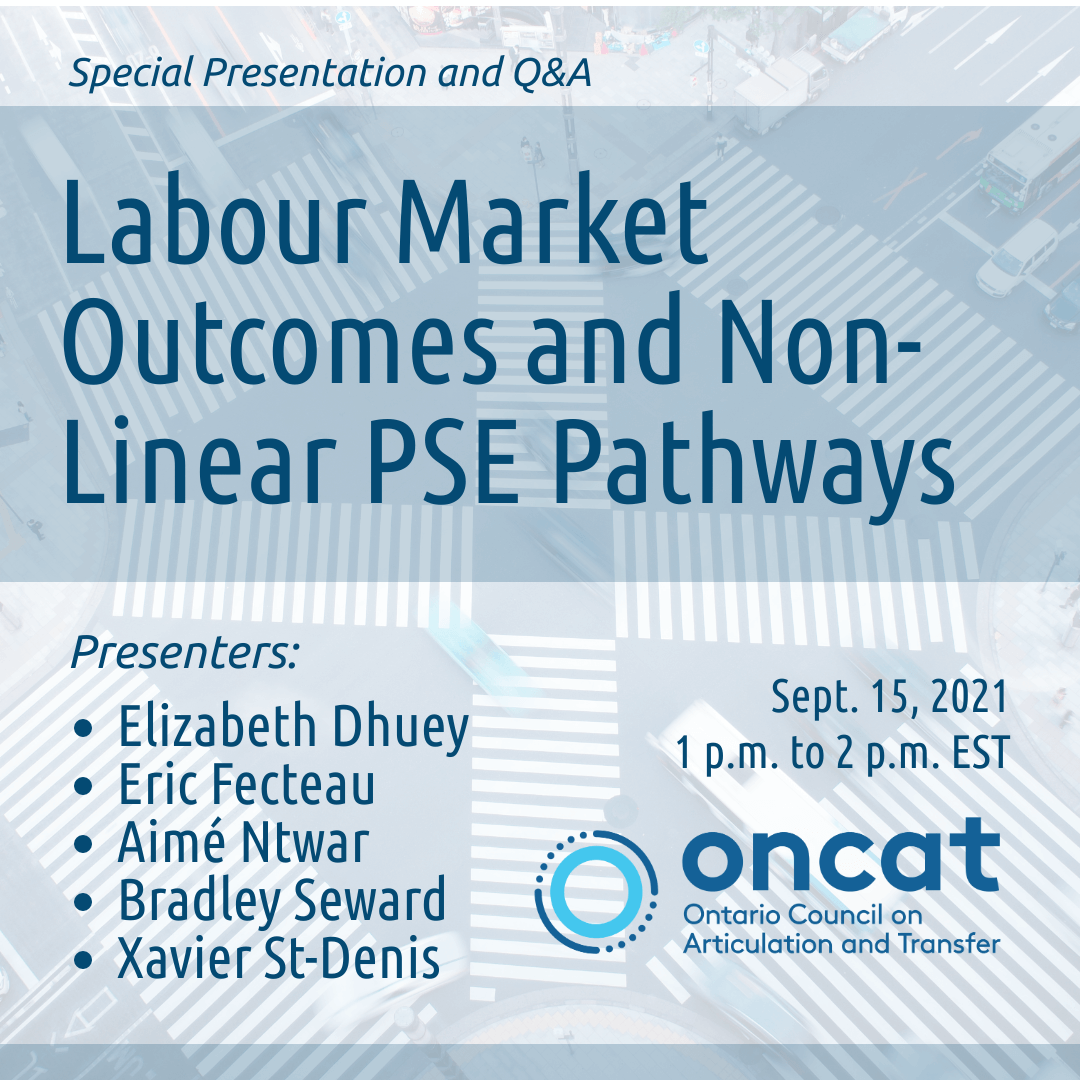 Poster: Labour Market Outcomes and Non-Linear PSE Pathways